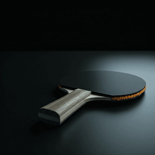 Premium table tennis paddle